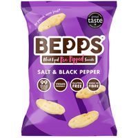 Bepps Popped Salt & Black Pepper 70g